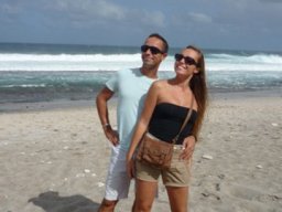 Visite de la petite cousine !